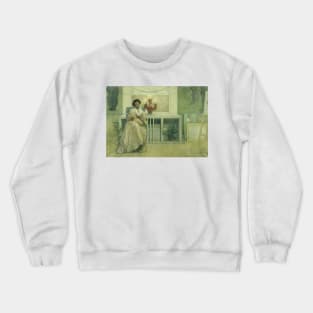 After the Prom by Carl Larsson Crewneck Sweatshirt